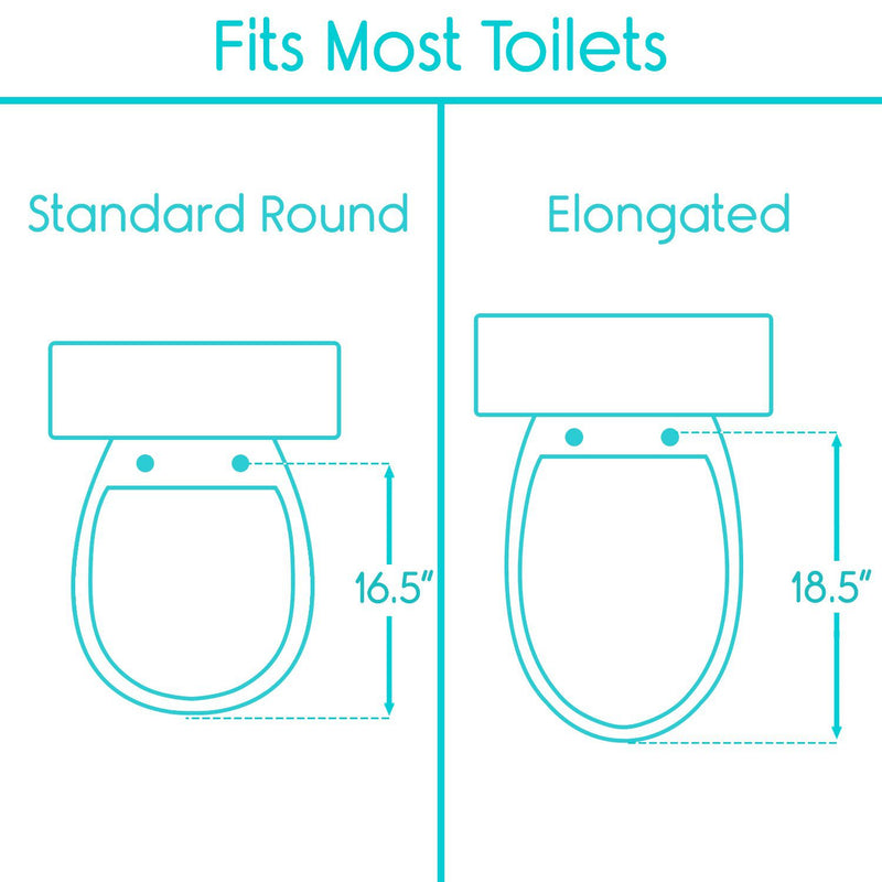 Toilet Seat Riser with Arms